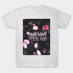 Fake Love Floral T-Shirt